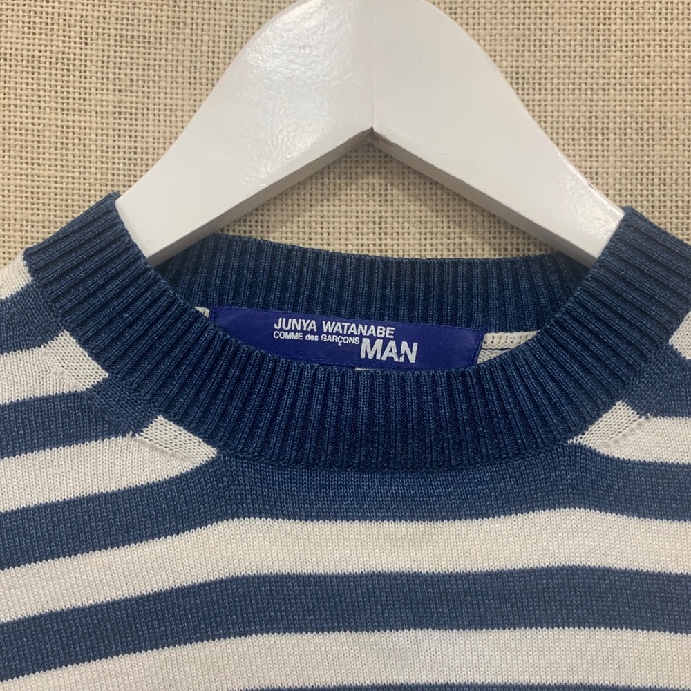 Rare indigo dyed shoulder button junya - Picture 4 of 14